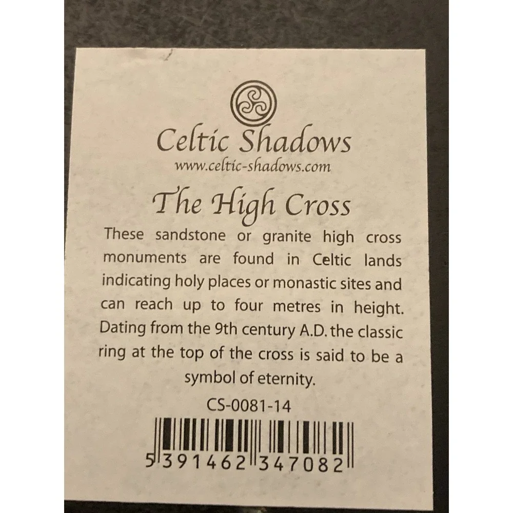 Celtic Shadows The High Cross Shadow Box Framed‎ Ireland